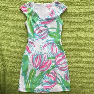 Lilly Pulitzer Desiree Cap Sleeve Sheath Dress